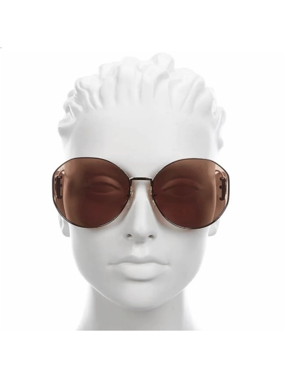 NEW GUCCI AUTHENTIC DESIGNER ROUND SUNGLASSES - Picture 12 of 12